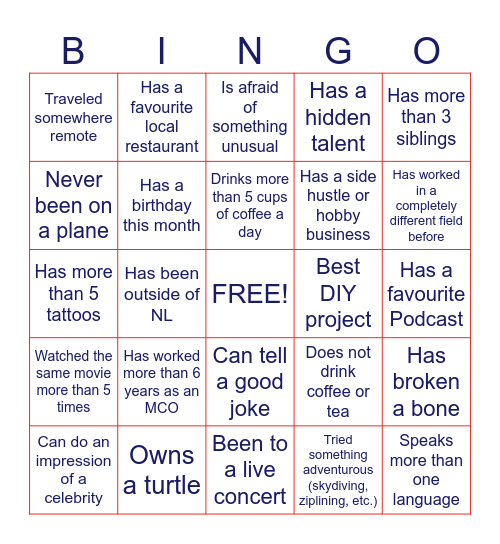 Call Taker Connection Bingo - Who's Behind the Headset? Bingo Card