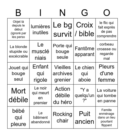 Carton 1 Bingo Card