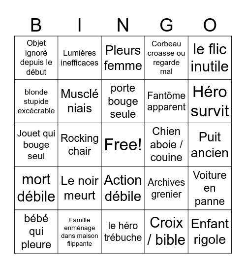 Carton 3 Bingo Card