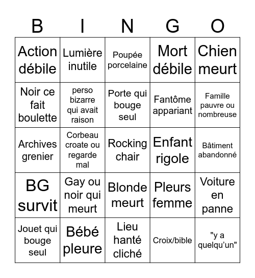 Carton 4 Bingo Card