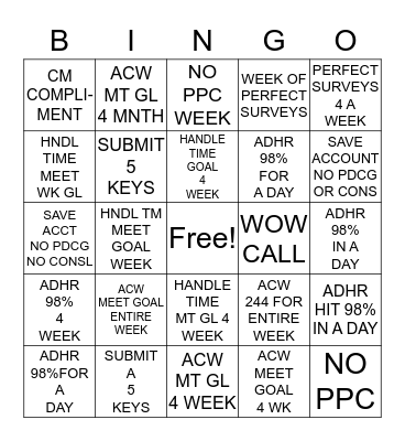 FEBRUARY FUN  Bingo Card