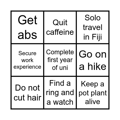 2026 Koko Bingo Card