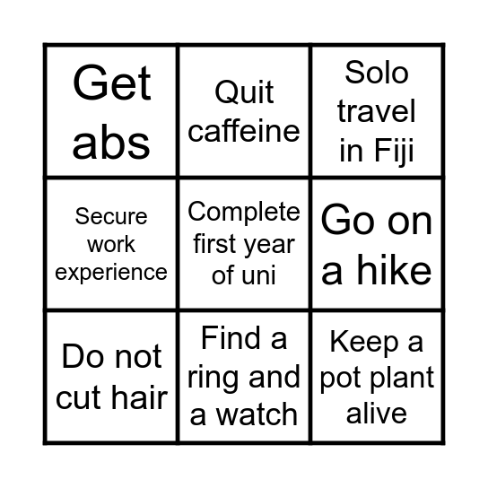 2026 Koko Bingo Card