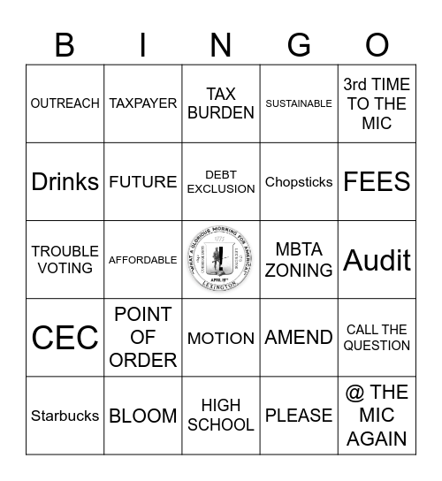 Secret ATM Bingo 2026 Bingo Card
