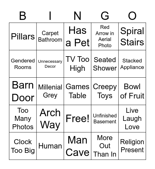 BONGOAGOAGOAOGAGOAOGOAGO Bingo Card
