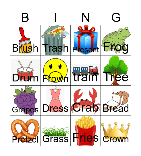 sh inital Bingo Card