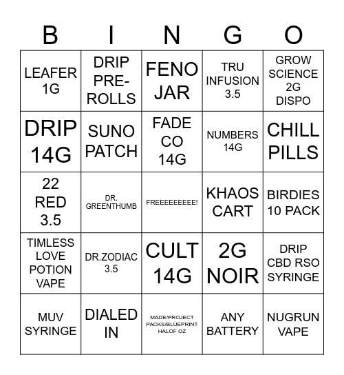 SOUTH SIDE BINGO 2.0 Bingo Card
