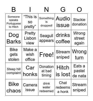 Day 12 Bingo Card