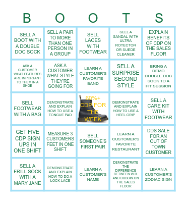 Premium Customer Service BINGO! Bingo Card