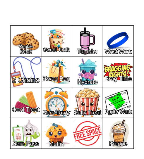 Recommit Blackout Bingo Card