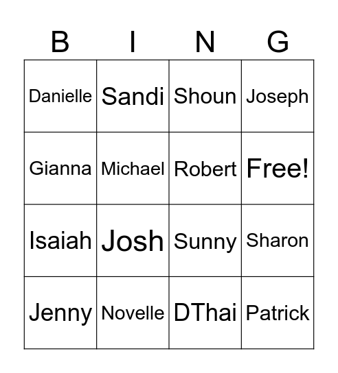 It's Mai Bach Tu - Bingo Edition Bingo Card