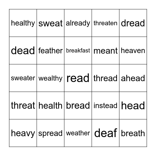 ea Bingo Card