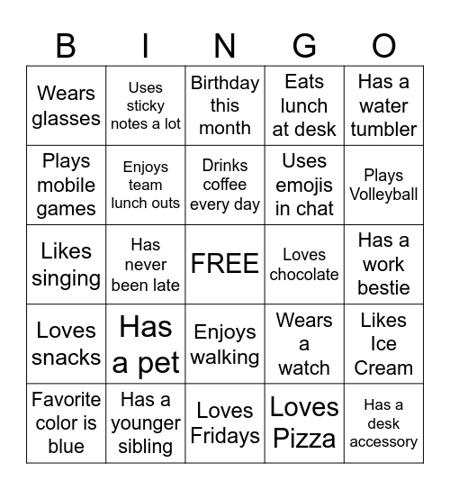 EPPG Bingo Card
