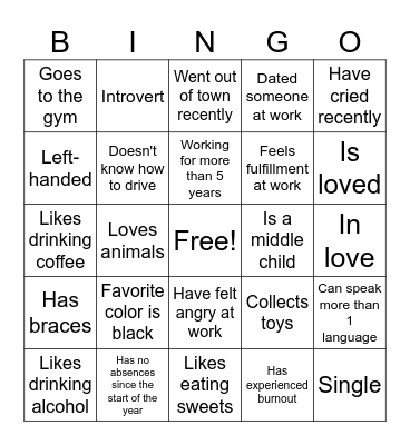 April 2026 Health Education Session Bingo Card