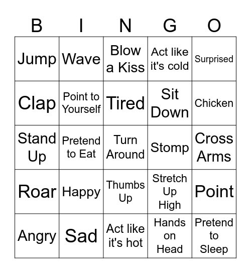 Sound and Signals Bingo Card