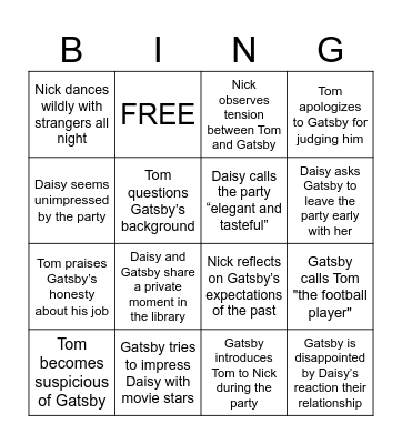 GG Ch. 6 Bingo Card