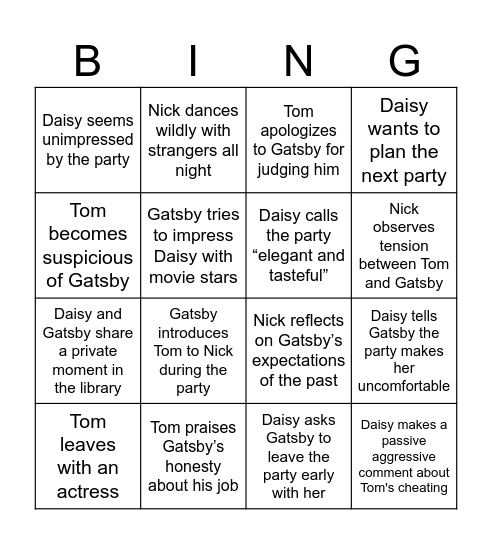 GG Ch. 6 Bingo Card