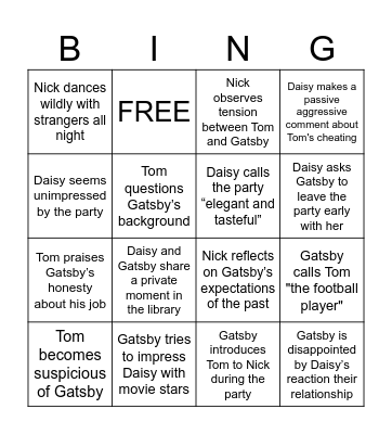GG Ch. 6 Bingo Card