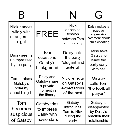 GG Ch. 6 Bingo Card