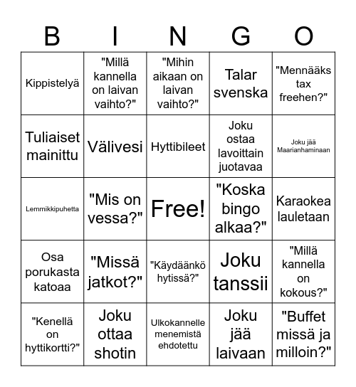 17.4. LAIVABINGO Card