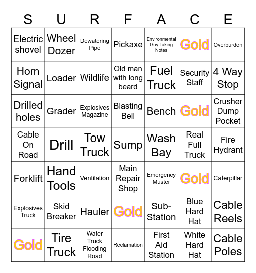 May The Quartz Be With You Bingo Card