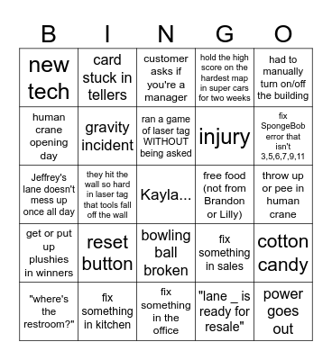TECH BINGO STARTS SATURDAY 4/18 Bingo Card