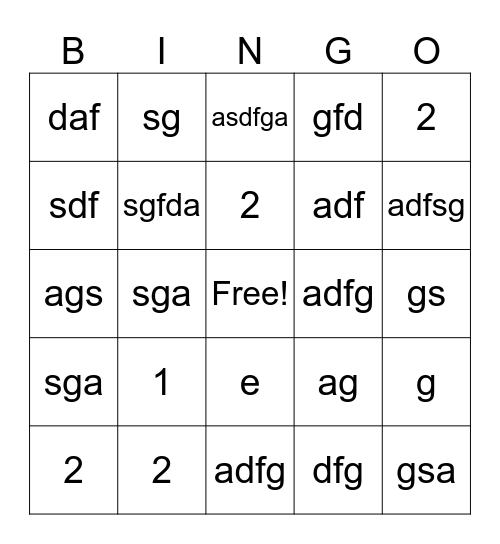 Women in History Bingo Card