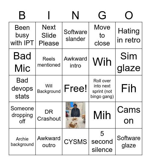 17/04 Demo Bingo Card