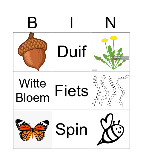 Bos Bingo Card
