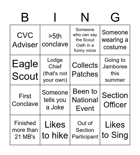 Keep the Flame Alive! Bingo Card