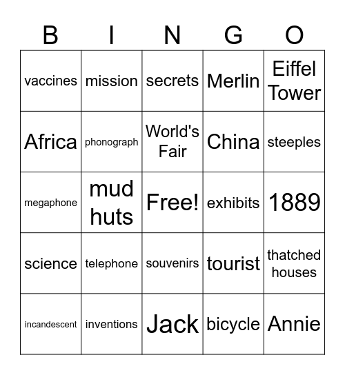 MTH - Night of the New Magicians Bingo Card