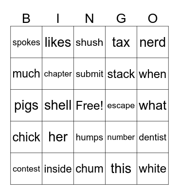 Hannah 4 17 26 Bingo Card