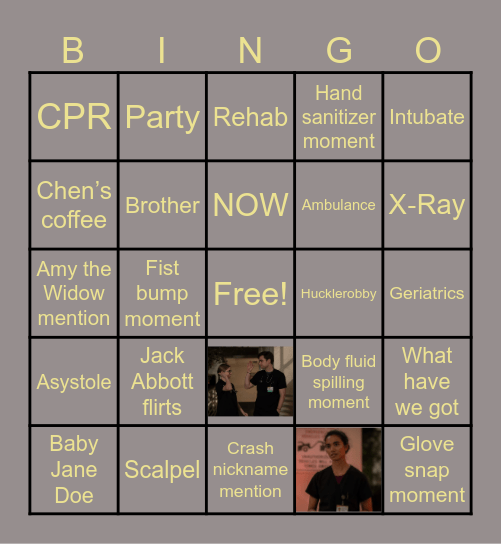 PITTTHURSDAY Bingo Card