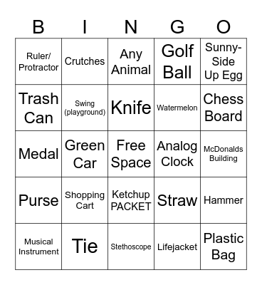 awesonme Bingo Card