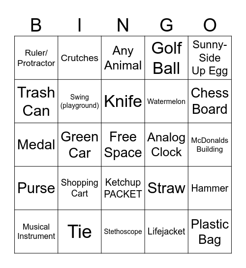 awesonme Bingo Card