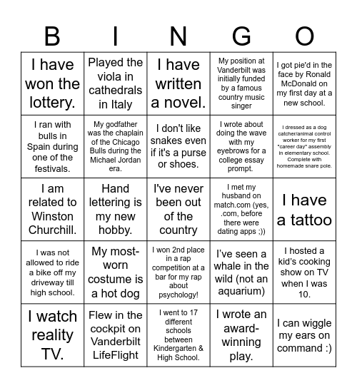 Pediatric Psychology BINGO 2026 Bingo Card