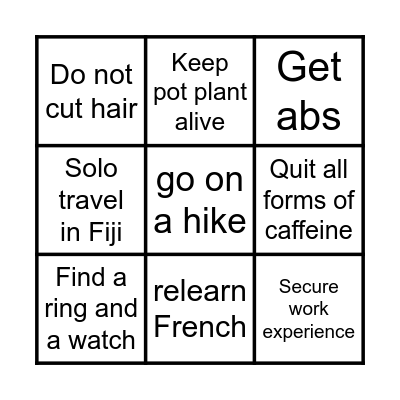 2026 Koko Bingo Card