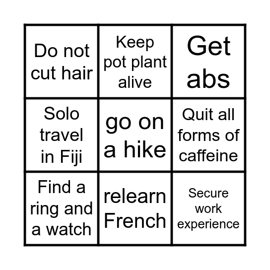 2026 Koko Bingo Card