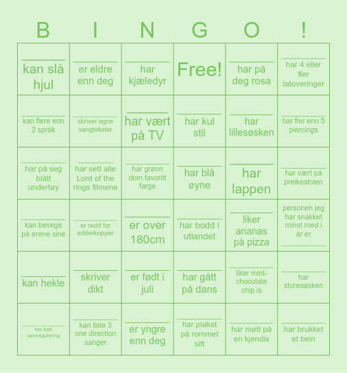 Vårball bingo 🪷🐛 Bingo Card