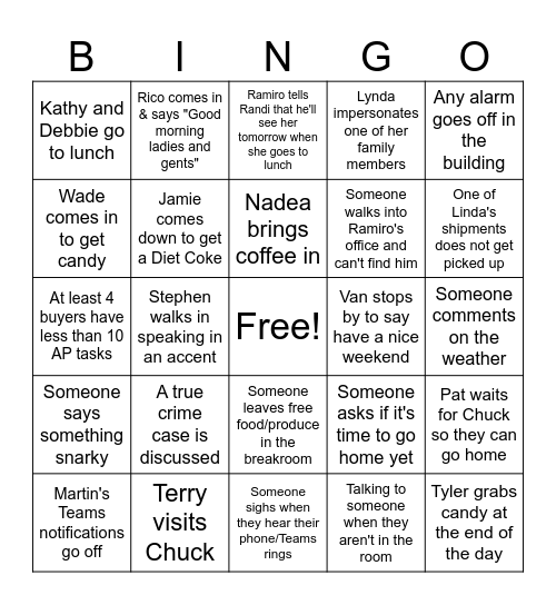 Purchasing Bingo Card