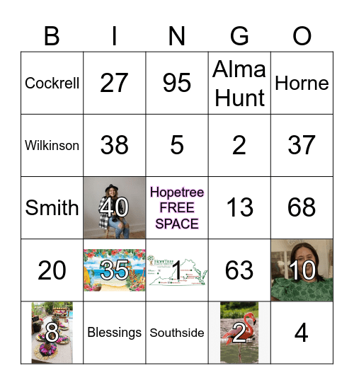 Hopetree Hawaii BINGO Card