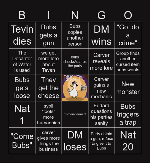 The Devil's Due S2 E8 | Refuse Faeth Bingo Card