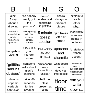 EMTheoryBingov2 Bingo Card
