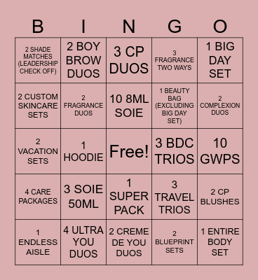 APRIL 2026 BINGO Card