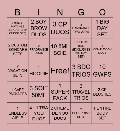 APRIL 2026 BINGO Card