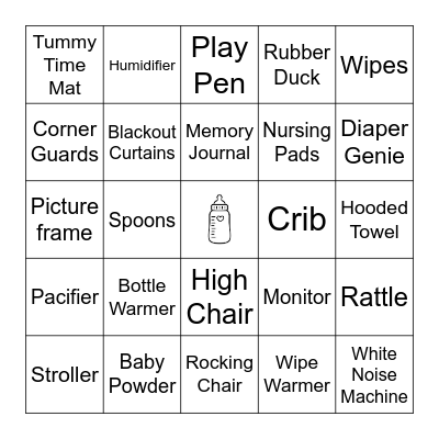 Present Bingo Card