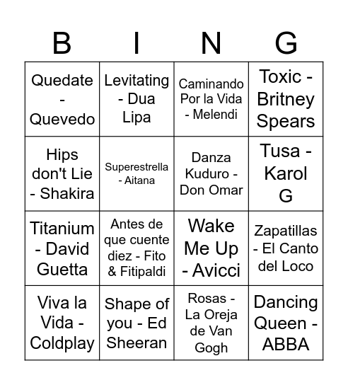 KUKETA'S 28TH Bingo Card