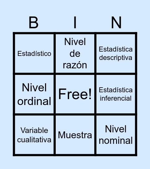 Bingo de la gran Obra Bingo Card