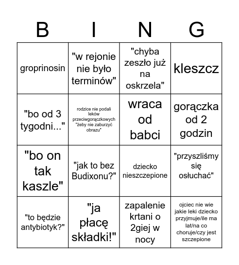BINGO NPL Bingo Card