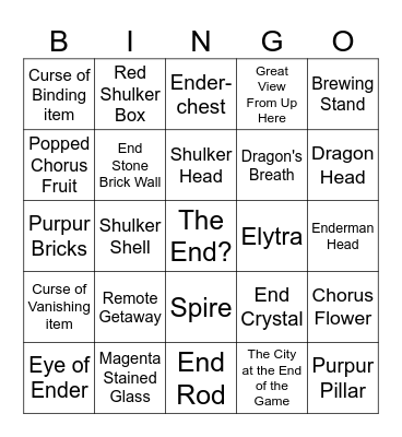 Requiem Bingo! Bingo Card